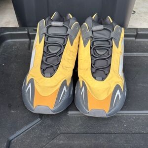 Adidas Yeezy Boost 700 yellow and Black Athletic Sneakers